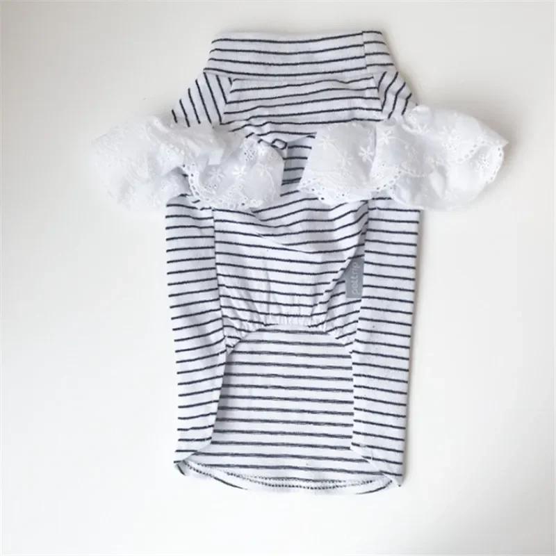 

Летняя собачья рубашка Кошачья одежда для щенков Собачья одежда Костюм для маленькой собаки Футболка Йоркширский терьер Пудель Померанский шпиц Бишон фризе Шнауцер Одежда для питомцев S чёрный