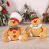 2 Stück Handgefertigte Lebkuchen-Tischdekoration für Valentinstag, Hochzeit, Geburtstag