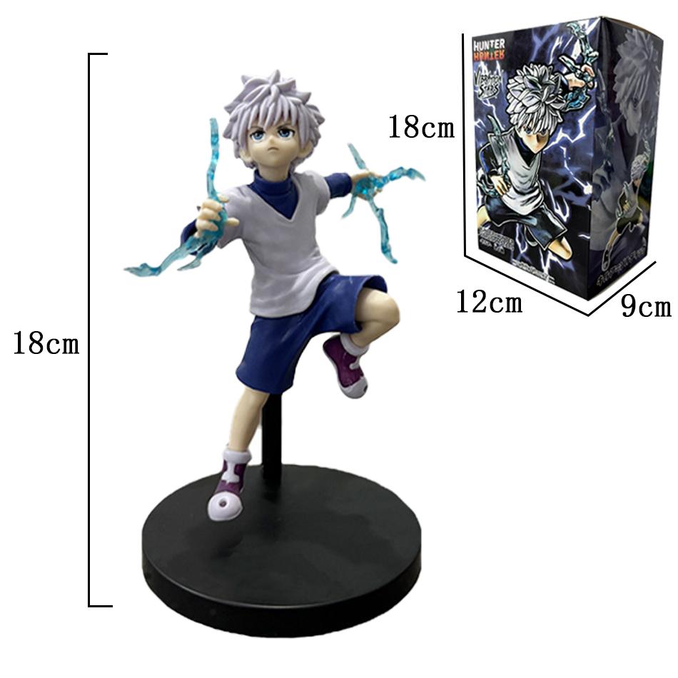 Hunter X Hunter 15-23cm Anime Figure Gon Freecss Alluka Zoldyck Action Figure Chrollo Lucilfer/Kurapika Figurine Model Toys Gift