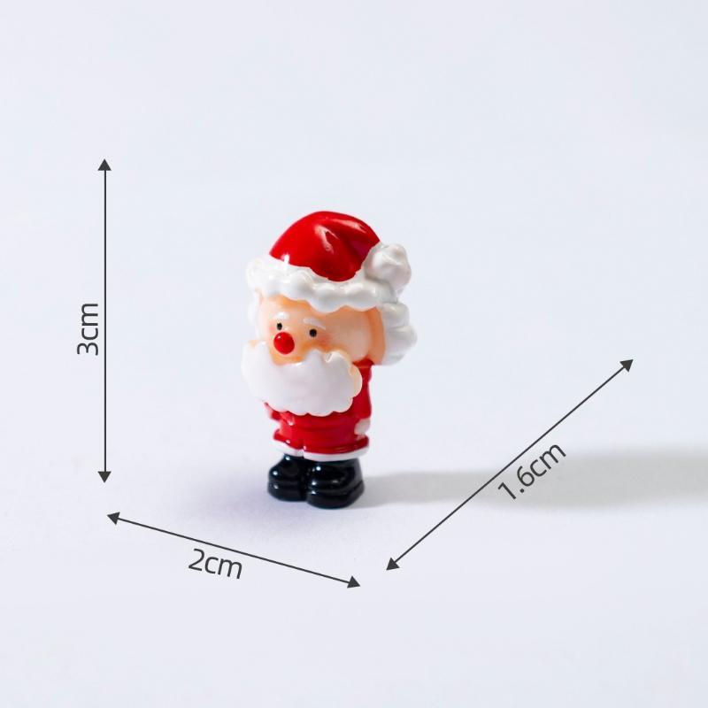 4Pcs Cute Mini Christmas Elves Figurines Cute Elves Little Elves Decor For Diy Fairy Garden Christmas Holiday Decora Decor