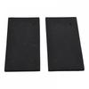 Sander Back Pads 18.5x9.3x0.8cm Black Easy Installation
