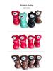 Durable Pet Warm Shoes with Lambswool Lining and Rubber Sole