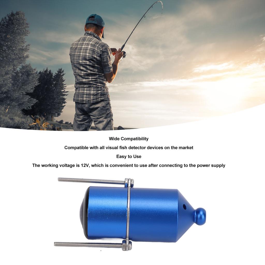 Kamera wędkarska AHD 1080P Wodoodporna Stop aluminium Podwodna kamera do poszukiwania ryb 12V