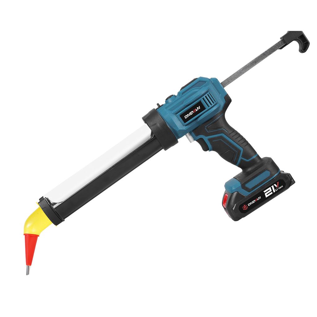 ONEVAN 4Speed Electric Caulking Gun Cordless Glue Gun Glass Hard Rubber Sealant Gun Power Tool For Makita 18v Battery Pin