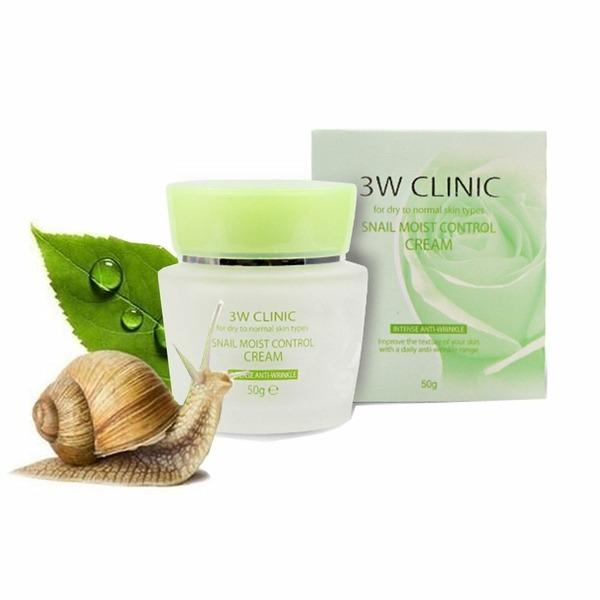 3W Clinic Snail Control Ultra-Moisturizing Cream 50g (WC8A721)