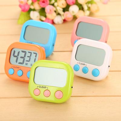 Plastics Kitchen Timer Big Digits Stopwatch Countdown Timer New Digital Visual Timer Cooking