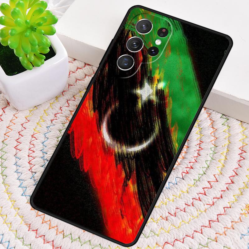 Libya Flag Silicone Phone Case For Samsung Galaxy note 10 pro S26 S25 S24 S23 S22 S21 Plus S25Ultra Capa Cover