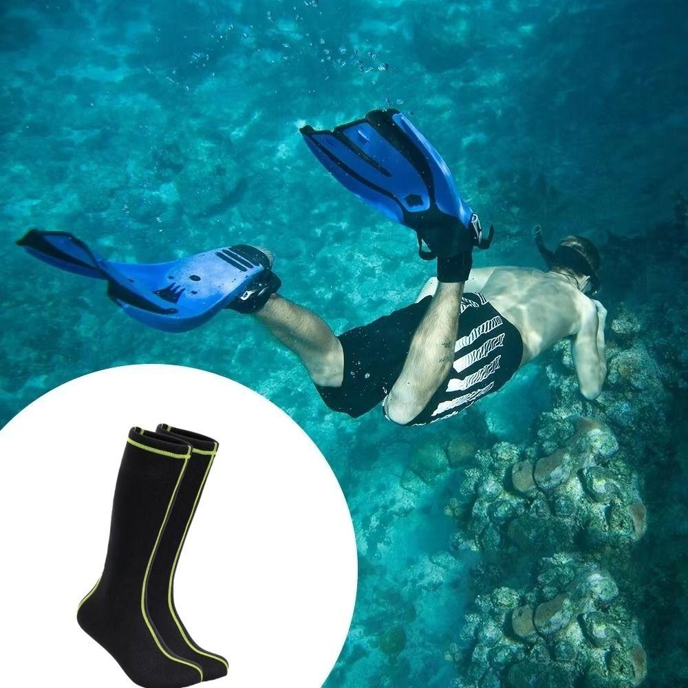 Non-Slip Diving Socks Neoprene Diving Long Socks Jellyfish Protection Water Sports Socks Unisex