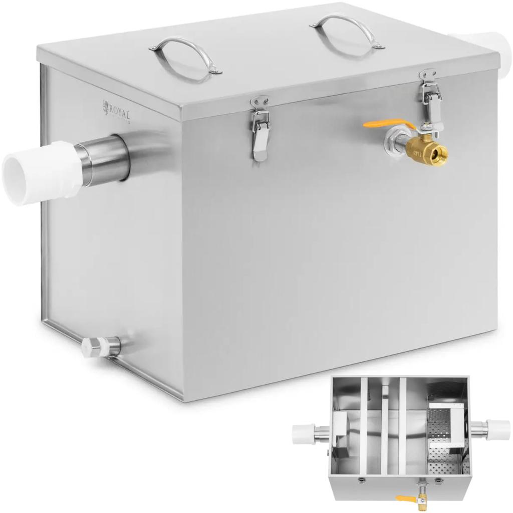 Under-sink Food Service Grease Separator 40 L