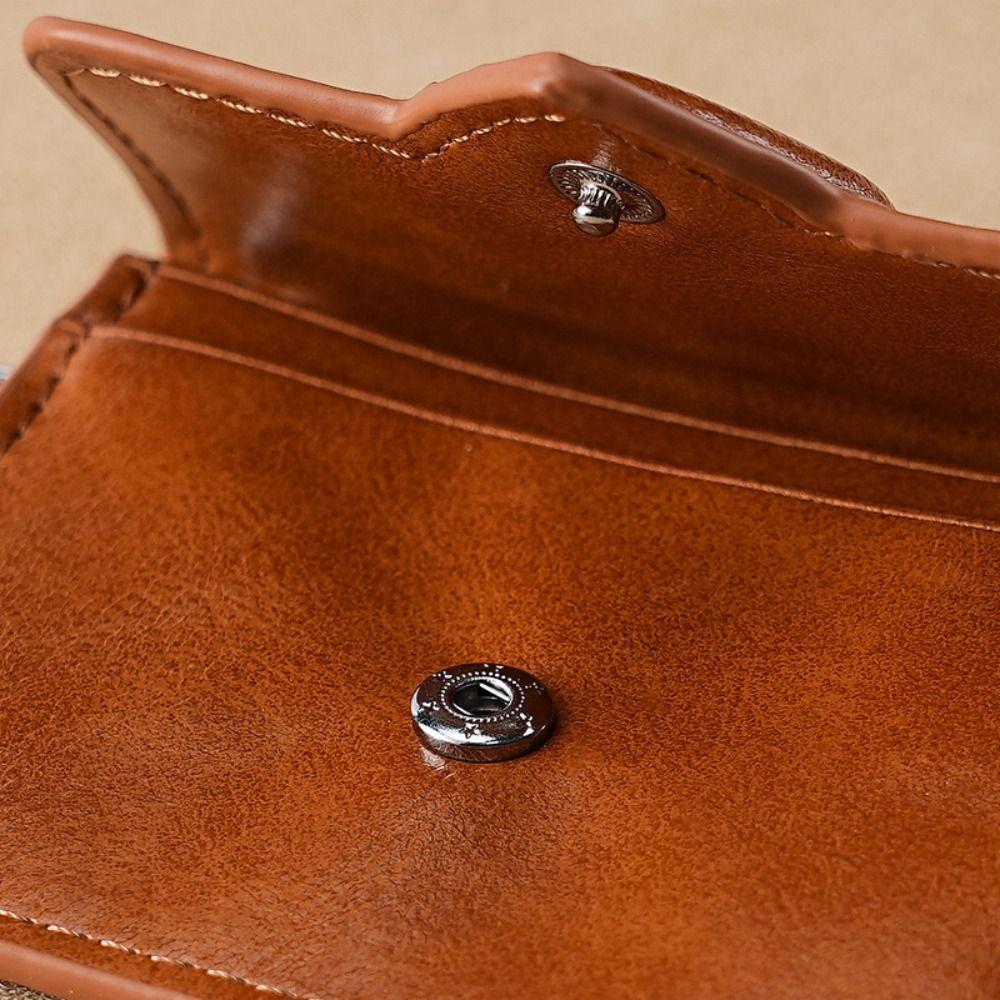 Fashion Women PU Leather Card Holder Cute Heart Shaped Small Wallet Multi-card Card Holder Travel Cash Coin Bag