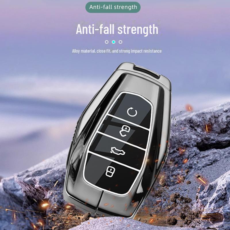 Geely Boyue L 2025 Metal Key Cover for Xingrui, Binyue, Haoyue, and 4th Gen Dihao