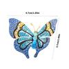 Crystal Butterfly Brooch Lapel Pin Rhinestones Badge for Fashion Women Temperament Corsage Clothing Accessories