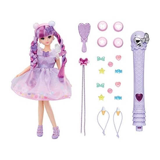 TAKARA TOMY "Licca-chan Doll Kira-tto Color Change Gelato Moe-chan (First Edition with Bonus Topping