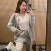 Trendy Hooded Jacket & Sweater Suit for Young Couples – Casual & Loose Fit