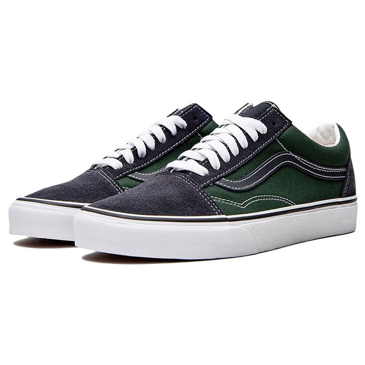 Vans Sneakers Unisex Old Skool Verde Blu Navy VN0A5JMI1T8