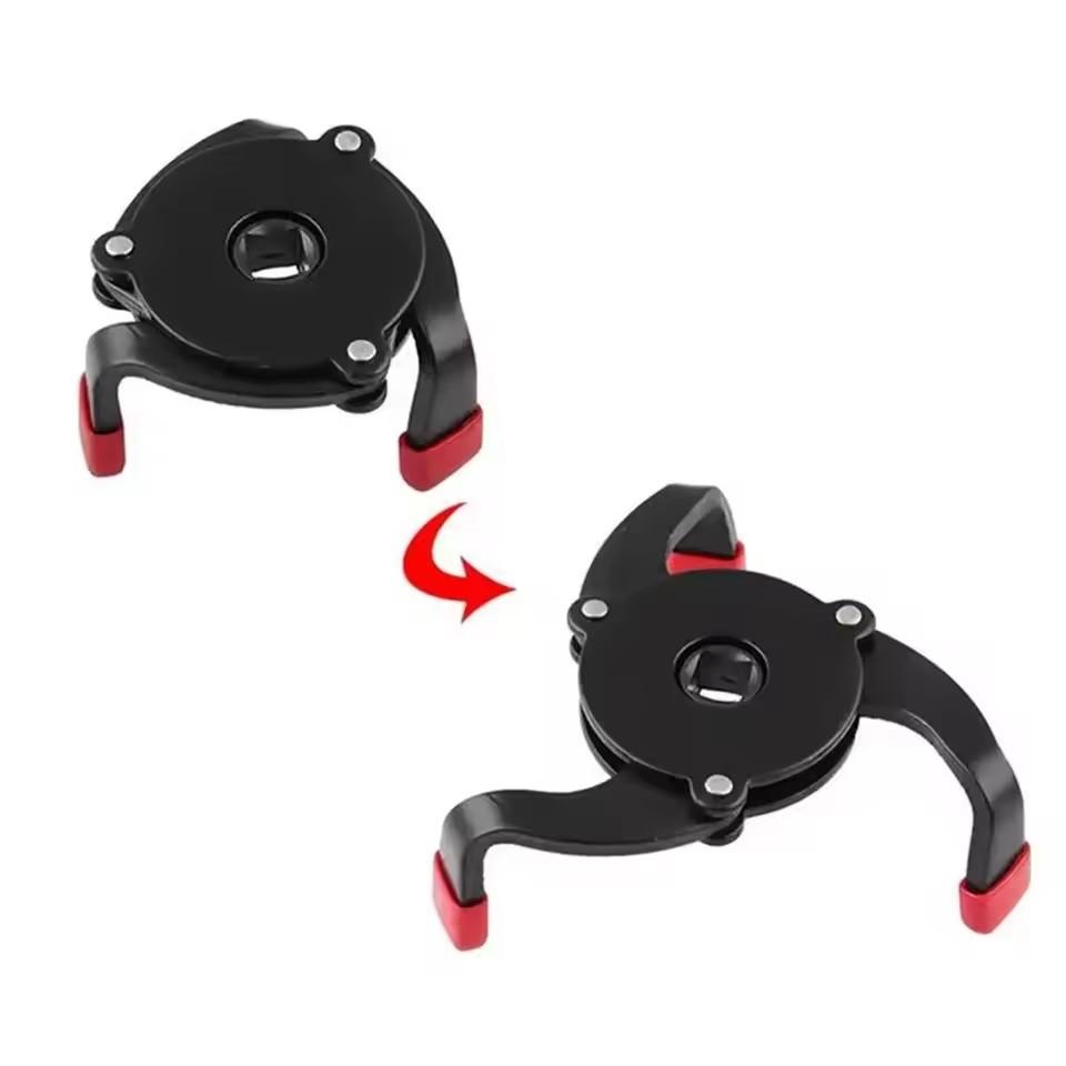 Auto Ölfilterschlüssel 3-Backen Schraubenschlüssel Abzieher Reparaturwerkzeuge Ölwechsel Zubehör LKW Anhänger Offroad 4x4 Motorrad Universal