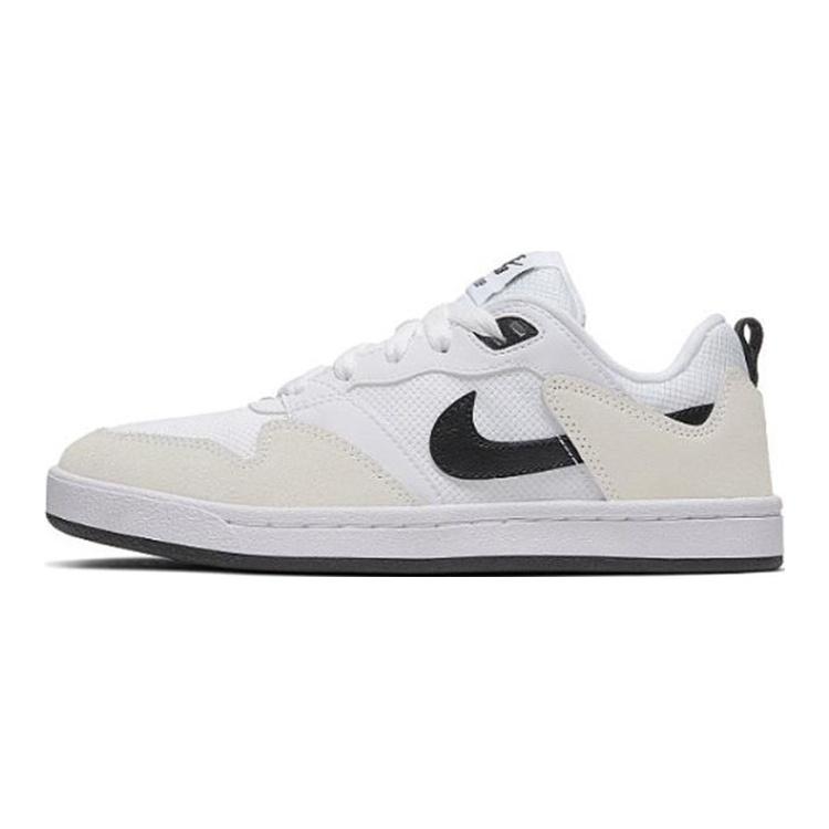 (GS) Nike Alleyoop SB  White Black  Kids  CJ0883-100 EU 35.5