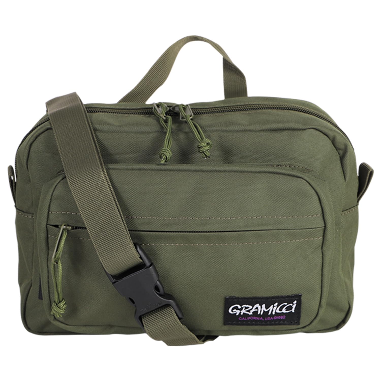 

Waist Bag Body Bag Shoulder GRAMICCI CORDURA HIKER BAG Olive [GRAMICCI] Men s G3FB-109 оливкова сірим кольором