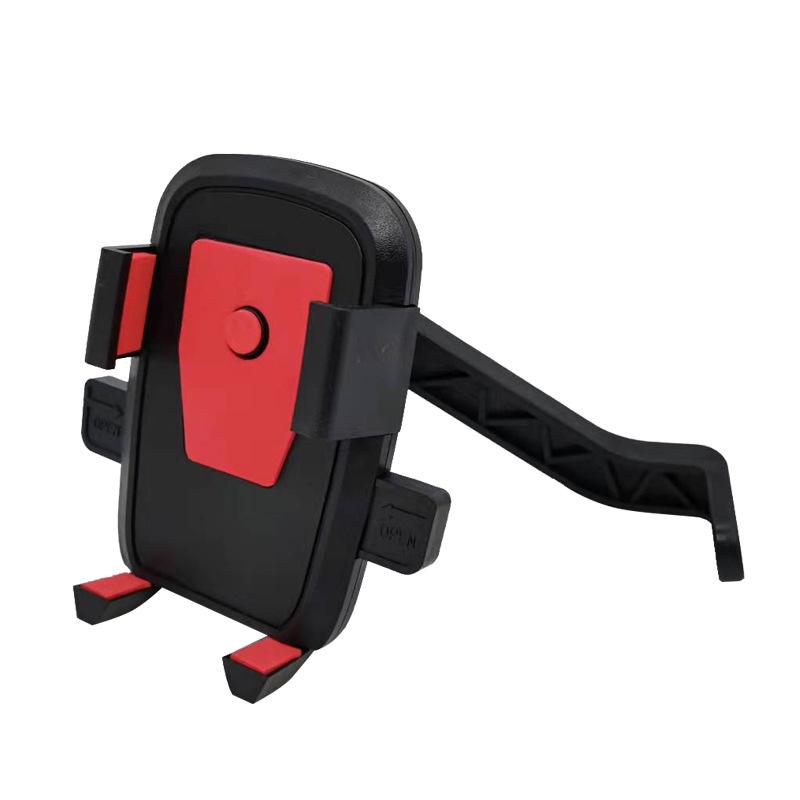 

New Motorcycle Square Shield Creative Supplies Car Navigation Gravity Mobile Phone Holder Car Mobile Phone Holder червоний