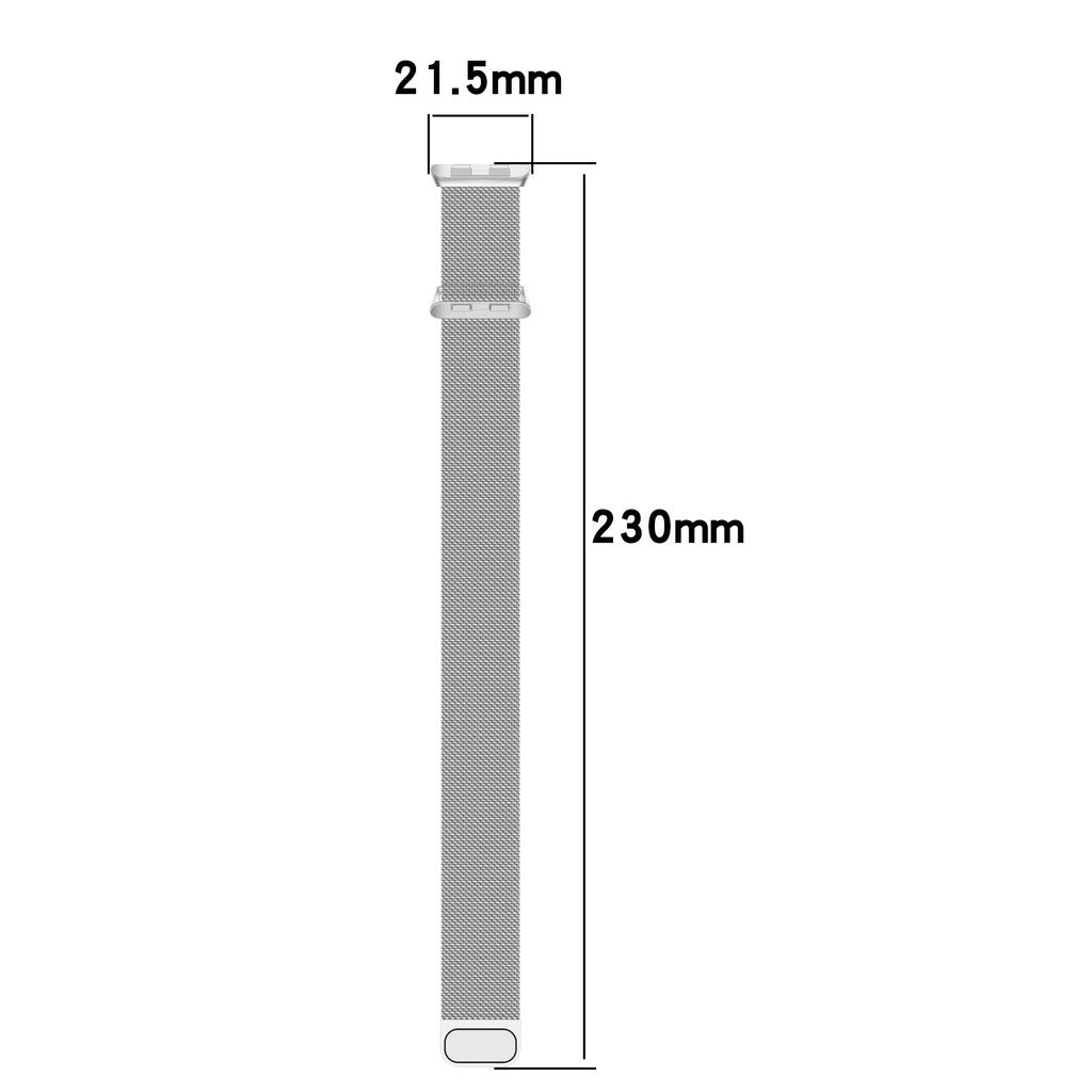 Milanese Loop Strap for Honor Band 10 Stainless Steel Magnetic Bracelet Metal Wristband for Huawei Honor Band 9 Replacement Band