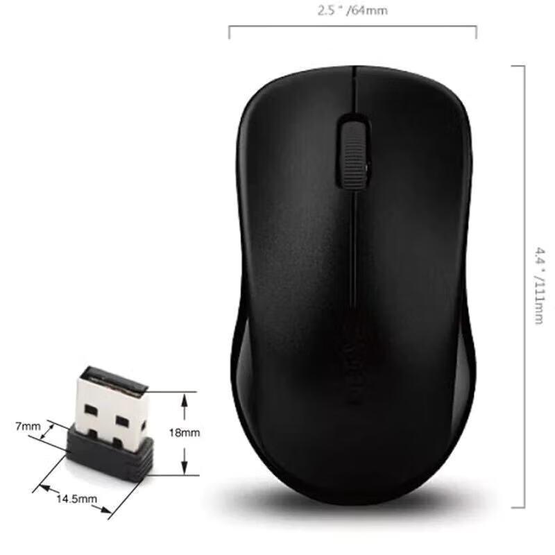 

Rapoo MT760 Multi-Mode Ergonomic Wireless Mouse