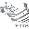 BMW X1 F48 Rear Bumper Positioning Bracket (51127381119/51127381120)