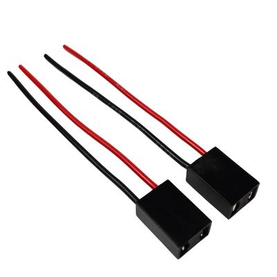 1 Pair H7 Bulb Socket Car Headlight Fog Lamp Female Connector Adapter Pigtail