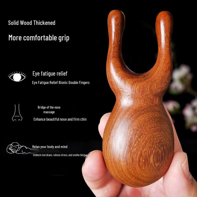 

Golden Sandalwood Facial & Meridian Gua Sha Comb for Eye Fatigue and Wrinkle Relief