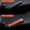 Universal Car Handbrake Cover Carbon Fiber Auto Handbrake Grips Protector Interior Hand Brake Decoration Accessories