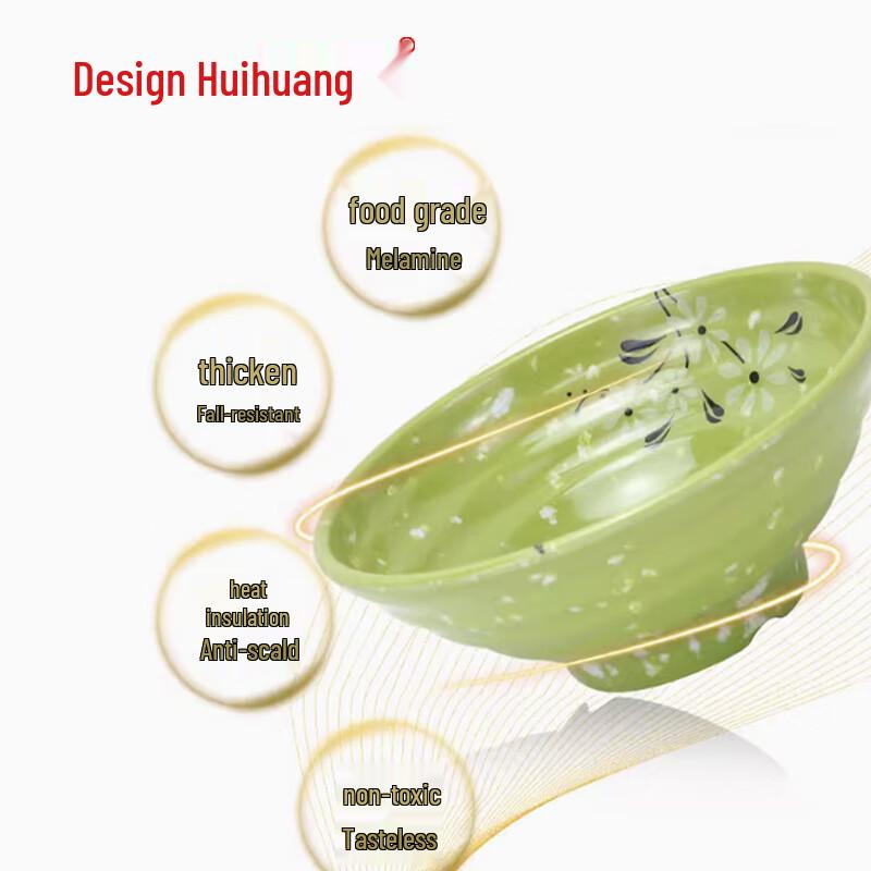 Huihuang Commercial Melamine Noodle Bowl
