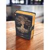 Handmade Tree of Life Leather Journal Celtic Notebook with Lock Gift for Him