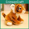 Plush Baby Tiger Toy Cute Sitting Posture Girl Children Sleeping Gift Companion