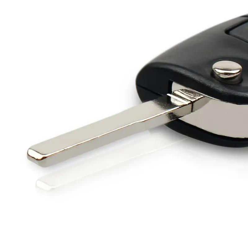 KEYYOU With Battery For Ford Focus Fiesta 2013 HU101 F021 Blade 433MHz 4D63 40bit 80bit 3 Buttons Flip Folding Remote Car Key