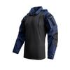 Leichtes Langarm-Taktikhemd für Herren, Atmungsaktiv, Strapazierfähig, Camouflage, Trainings-Top für Outdoor-Aktivitäten