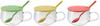 iwaki Heat-Resistant Glass Soup Cup, Arentin, Yellow, TT4006T-Y