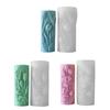 Flowers Pillar Candle Molds Casting Molds Flower Cylinder Silicone Mould Ornament Molds Plasters Molds Epoxy Resin Molds