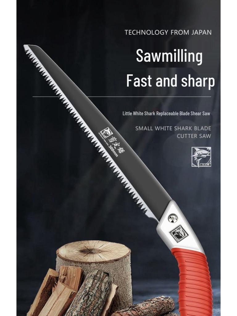 High-Speed Manganese Steel Hand Saw for Tree Cutting and Wood Pruning