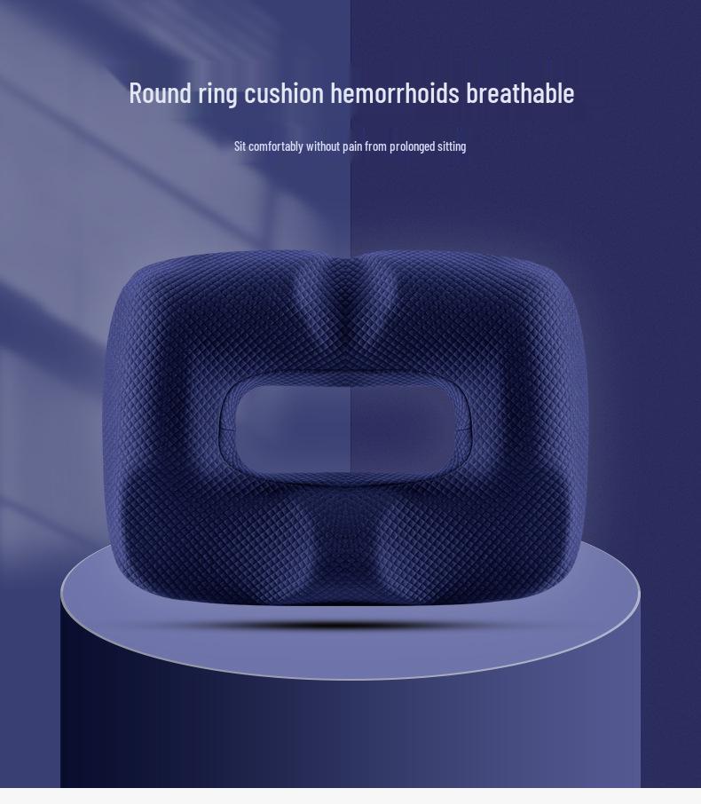 Ortopedický kostrční polštář pro úlevu od hemoroidů, těhotenství a podporu při zlomeninách s pohodlím pro záda a boky