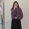 Pullover Sweater for Women Autumn and Winter Outerwear Design Sense Laziness Spring and Autumn Knitwear Female Tops