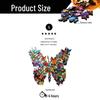 HOOLOOG Irregular Butterfly Wooden Puzzle & DIY Piggy Bank Gift