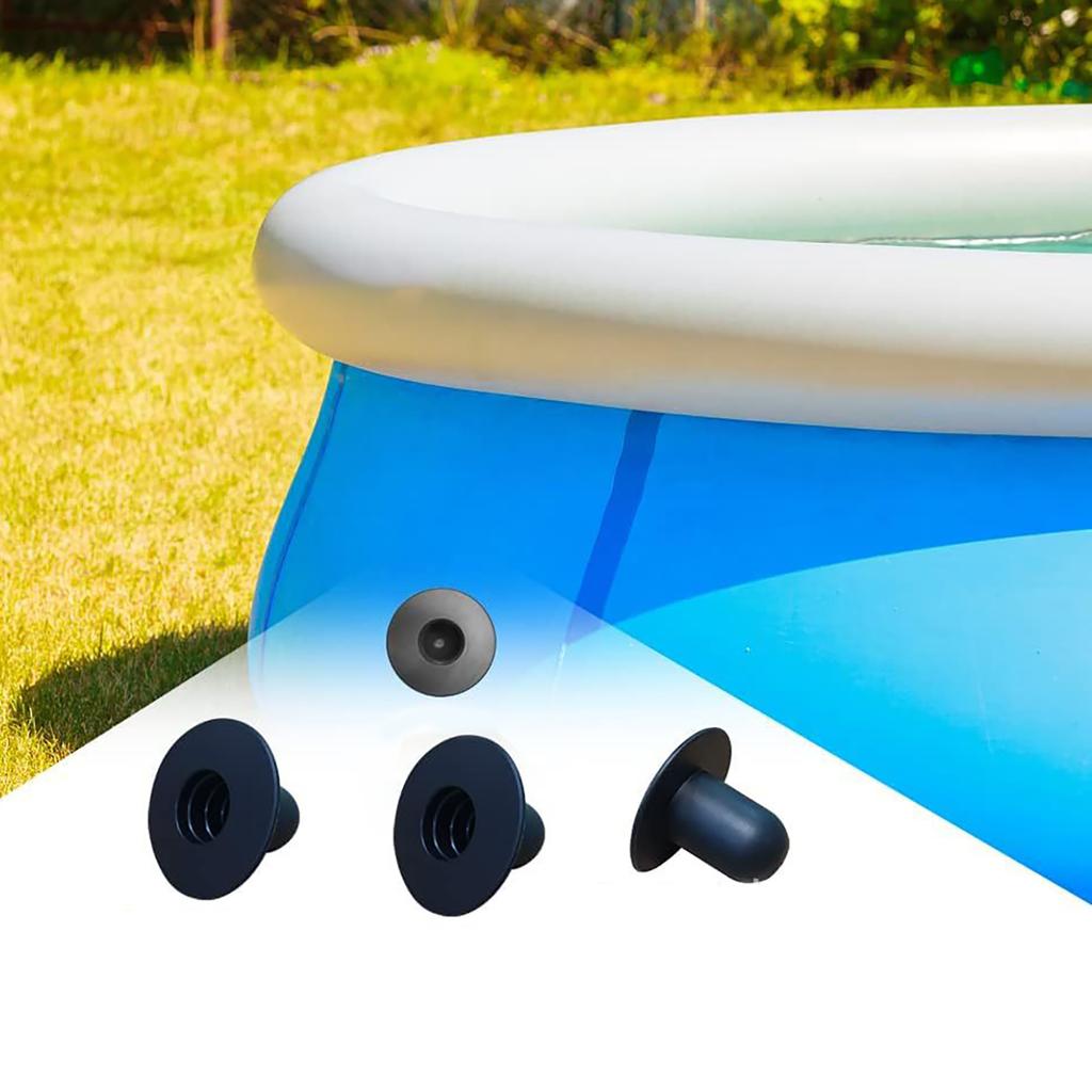 Schwimmbadfilterpumpe Sieb Lochstopfen Schwimmbeckenwandstopfen Ersatz Schwarz Blau Schwimmbadstopfen