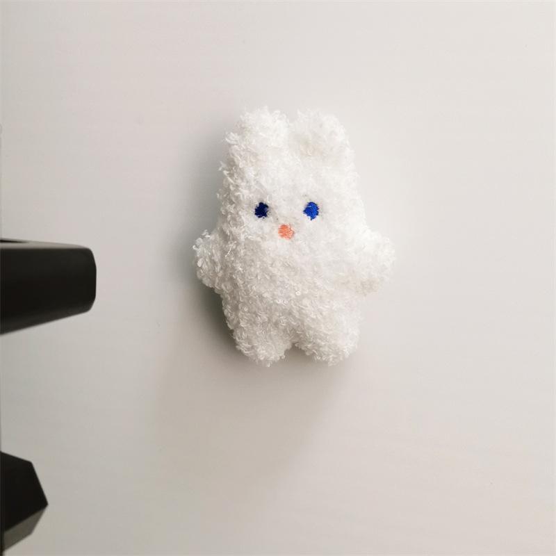 Ins Korean Bear Children's Room Door Rear Handle Silent Anti-collision Sticker Cushion Anti-Bump Wall Protector Door Stopper