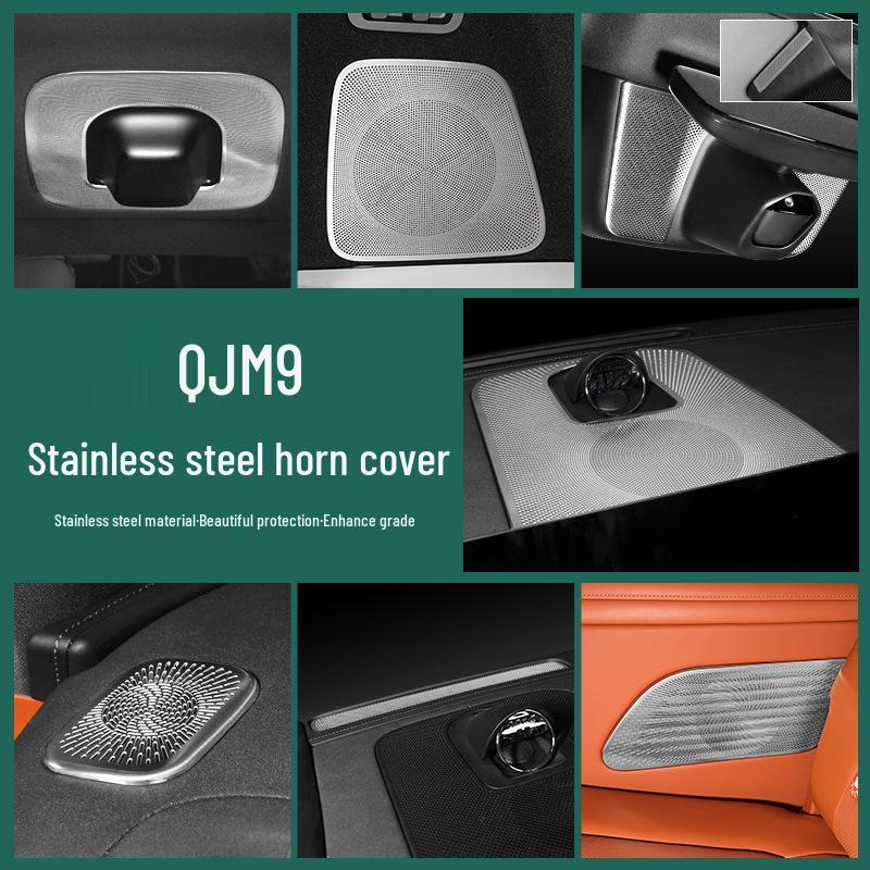 AITO M9 Car Door Speaker Cover & Air Outlet Tweeter Interior Accessories