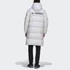adidas Terrex Hooded Down Parka White GE9875