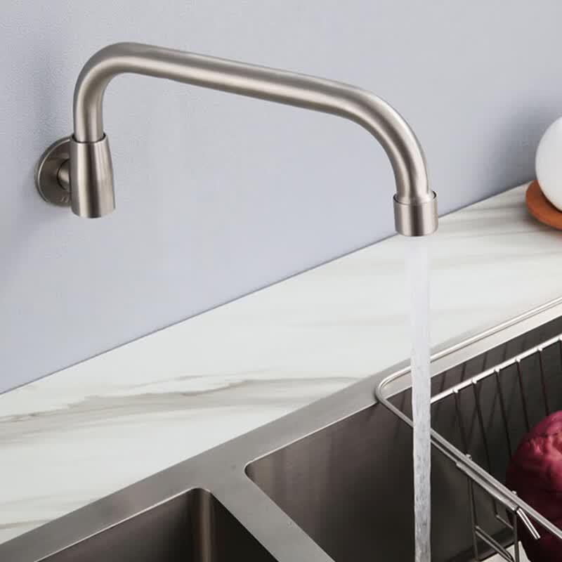 Stainless Steel Swing Arm Faucet