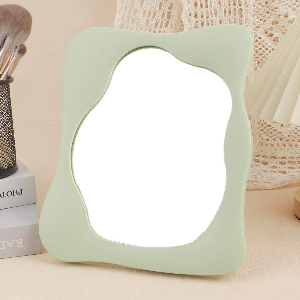 Makeup Mirror Room Decoration Desk Accessorie Mirror Decoration Bedroom Decorative Mirrors Tabletop Mirror Home Aesthetic Decor