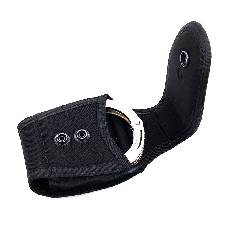 Universal Model 02 Quick-Draw Tactical Handcuff Pouch - Outdoor Molle Waist Holster for Professionals