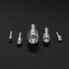 CJH Silver Plated Red Copper/Brass Square Cold Crimp Terminal Pin