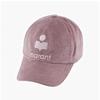 Isabelle Marant Cq001xhb A3c08j 86lc Tyron Tyron Logo Embroidery Corduroy Ball Cap