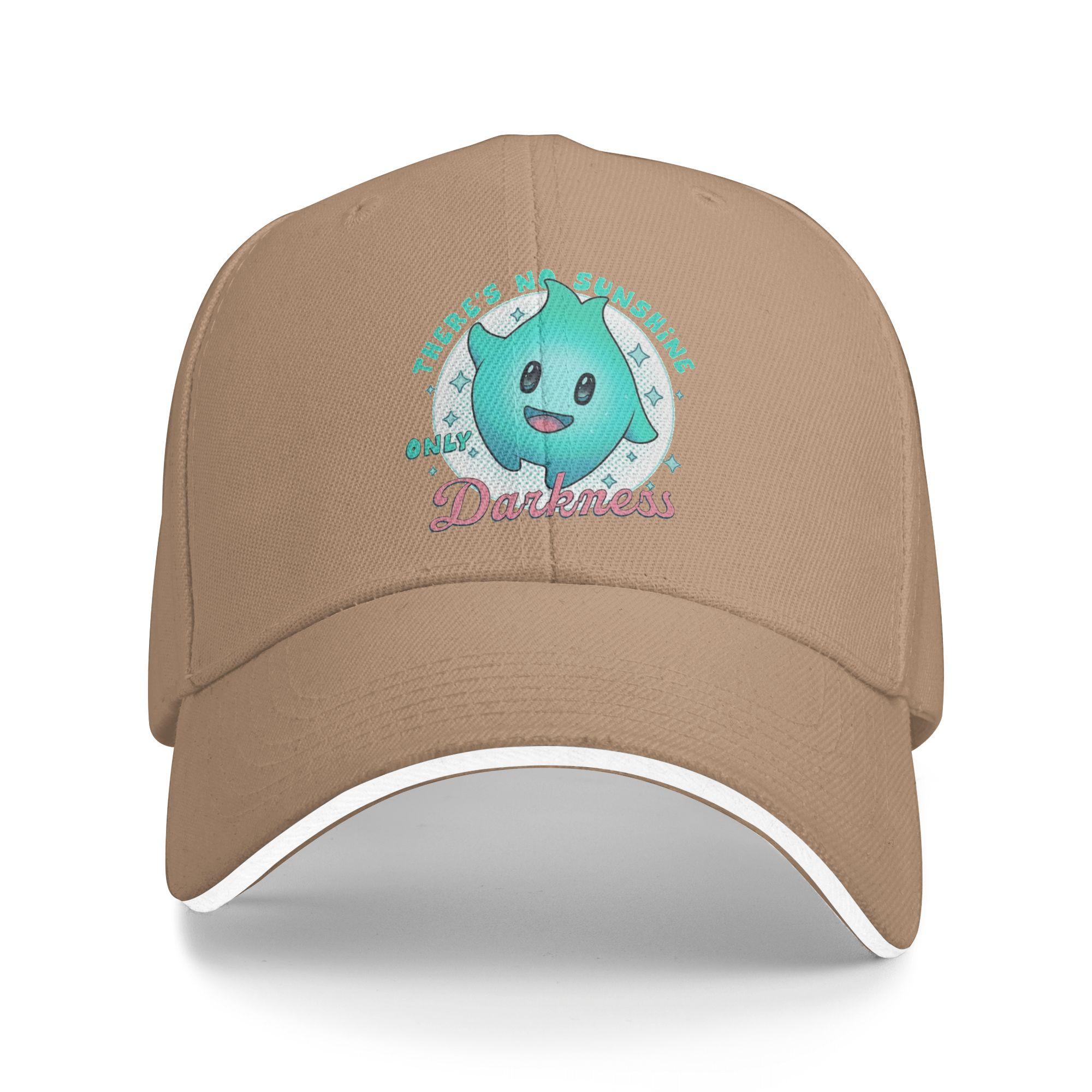 There s No Sunshine Only Darkness Lumalee Baseball Caps Fashion Marios Sandwich Caps for Men Women Adjustable Dad Hat Outdoor One Size хаки